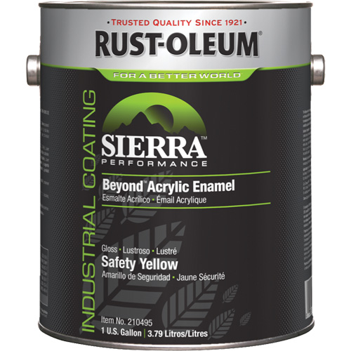 Rust-Oleum 210495 Sierra Performance Beyond Acrylic Enamel, Gallon, Yellow