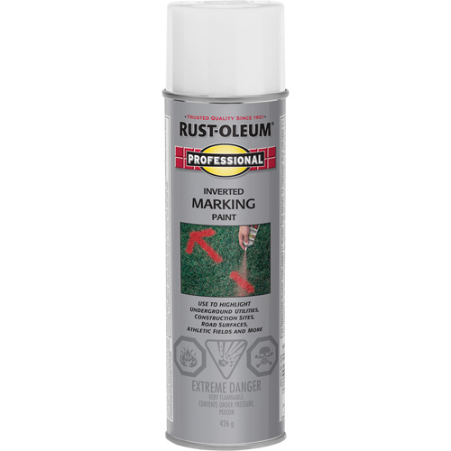 Rust-Oleum N2392838 Peinture de marquage renvers&eacute; en a&eacute;rosol, 426 g, Canette a&eacute;rosol