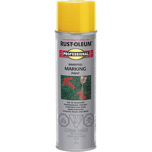 Rust-Oleum N2344838 Peinture de marquage renvers&eacute; en a&eacute;rosol, 426 g, Canette a&eacute;rosol