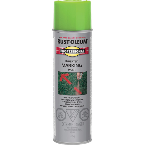 Rust-Oleum 242675 Peinture de marquage renvers&eacute; en a&eacute;rosol, Canette a&eacute;rosol