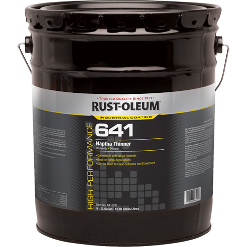 RUSTOLEUM Paint Thinner, Pail, 5 gal. KQ316 (641300) Shop Paint