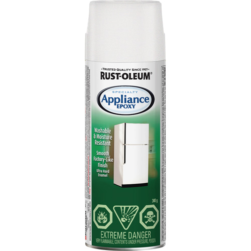 Rust-Oleum N7881830 Specialty Appliance Epoxy Coating, Aerosol Can, White