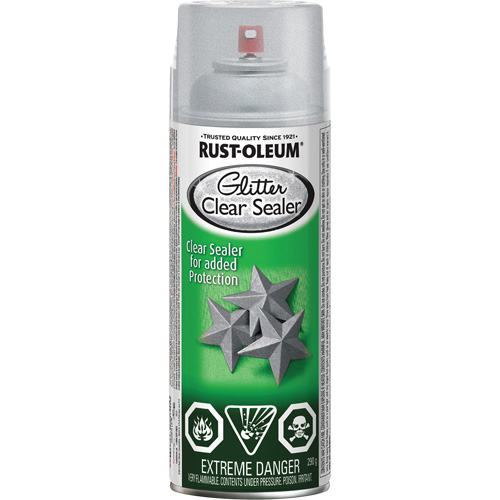 Rust-Oleum 272571 Scellant pour peinture &agrave; pulv&eacute;riser Sp&eacute;cialit&eacute;, Canette a&eacute;rosol, Transparent