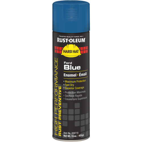 Rust-Oleum 209718 Peinture en a&eacute;rosol du syst&egrave;me V2100 pour &eacute;quipement agricole, Bleu Ford, Tr&egrave;s brillant, 15 oz, Canette a&eacute;rosol