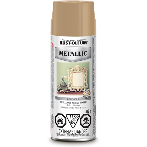 Rustoleum rose gold paint deals