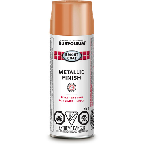 Rust-Oleum 350600 Stops Rust® Bright Coat Spray Paint, Copper