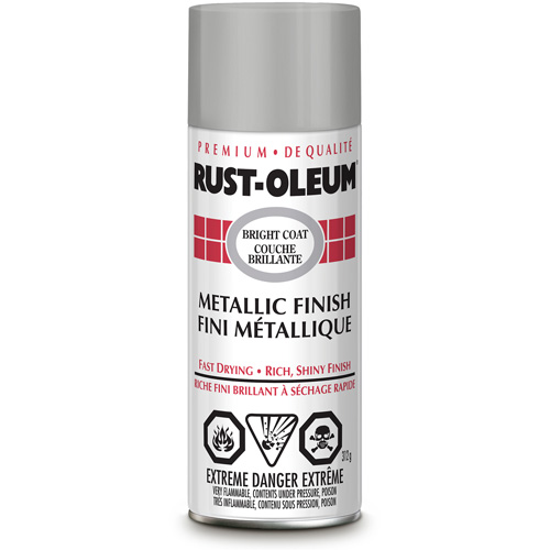Rust-Oleum N7718830 Stops Rust&reg; Bright Coat Spray Paint, Chrome, Metallic, Aerosol Can