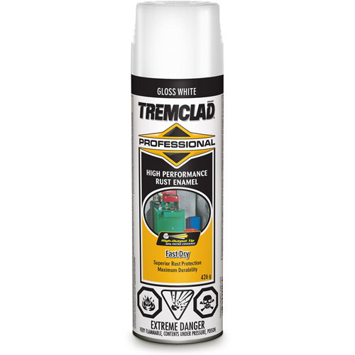 Rust-Oleum 5707592838 Tremclad&reg; Professional Rust Enamel, White, Gloss, Aerosol Can