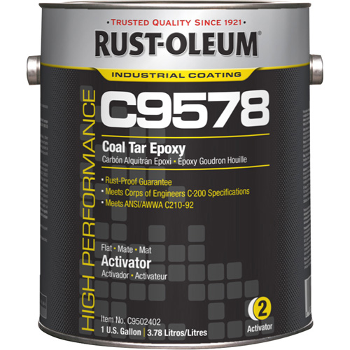 Rust-Oleum C9502402 Activateur pour rev&ecirc;tement &eacute;poxydique &agrave; base de goudron de houille et &agrave; haute teneur en solides du syst&egrave;me C9578, Gallon