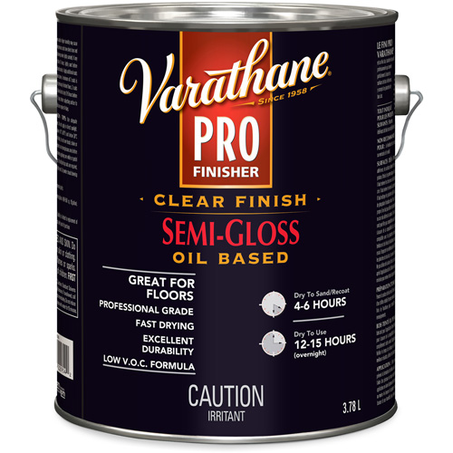 Rust-Oleum 271386 Fini Pro Varathane, 3,78 L, Transparent, Semi-brillant