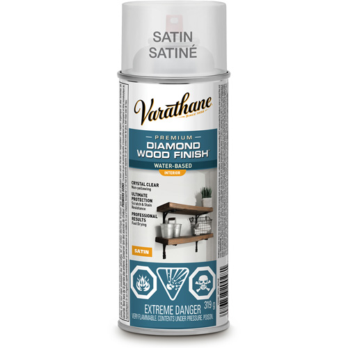 Rust-Oleum Y200181 Varathane&reg; Diamond Wood Finish&reg; Interior Finish, 319 g, Clear, Semi-Gloss