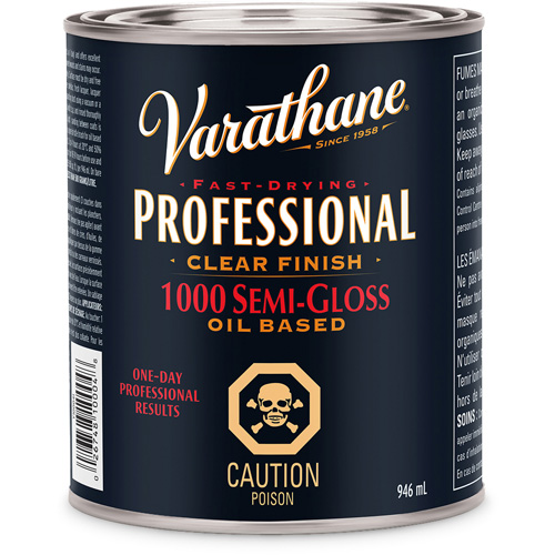 Rust-Oleum Y100041 Fini professionnel Varathane, 946 ml, Transparent, Semi-brillant