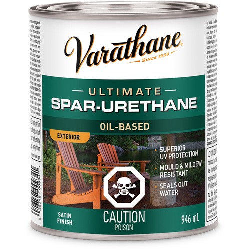 Rust-Oleum Y9341 Varathane&reg; Diamond Wood Finish&reg; Coating, 946 ml, Clear, Satin