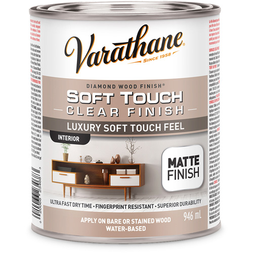 Rust-Oleum 273901 Varathane&reg; Diamond Wood Finish&reg; Coating, 946 ml, Clear, Matte