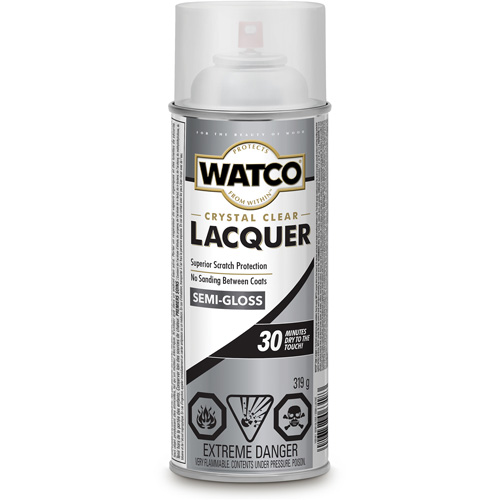 Rust-Oleum Y63181 Laque pour bois Watco, 319 g, Transparent, Semi-brillant