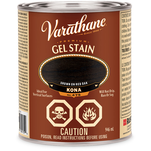 Rust-Oleum 287957 Varathane&reg; Premium Gel Stain, 946 ml, Kona