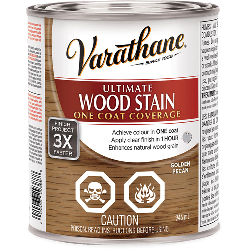 Rust-Oleum 286778 Varathane&reg; Ultimate Wood Stain, 946 ml, Golden Pecan