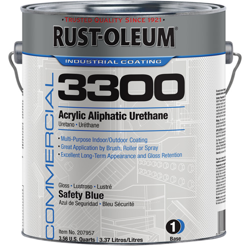 RUSTOLEUM 3300 System Acrylic Aliphatic Urethane KR212 (207957) Shop UrethaneBased Paints