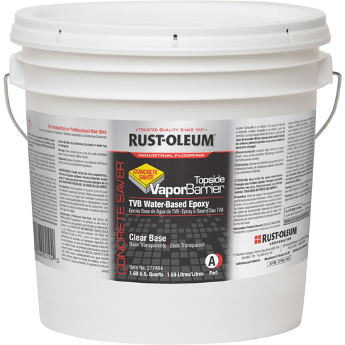 Rust-Oleum 277494 Pare-vapeur Topside, 2 gal., &agrave; l'eau, Transparent, Transparent