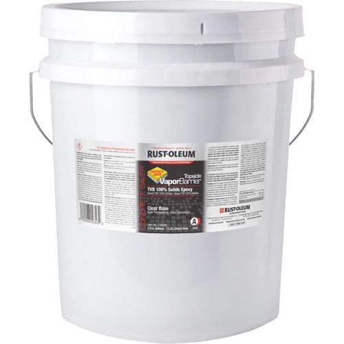 Rust-Oleum 278269 Pare-vapeur garnissant &agrave; 100 % Topside, 3 gal., &eacute;poxy, Transparent, Transparent