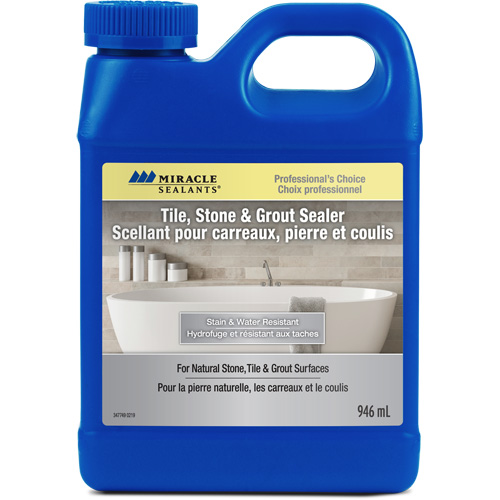 RustOleum 346493 Miracle Sealants® Tile, Stone & Grout Sealer, Jug