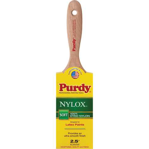 Purdy 144380225 Pinceau Nylox Sprig, Nylon, Manche Bois, Largeur de 2-1/2"
