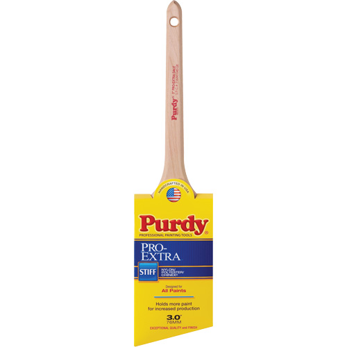 Purdy 144080730 Pinceau Pro-Extra Dale, Mat&eacute;riau m&eacute;lang&eacute;, Manche Bois, Largeur de 3"