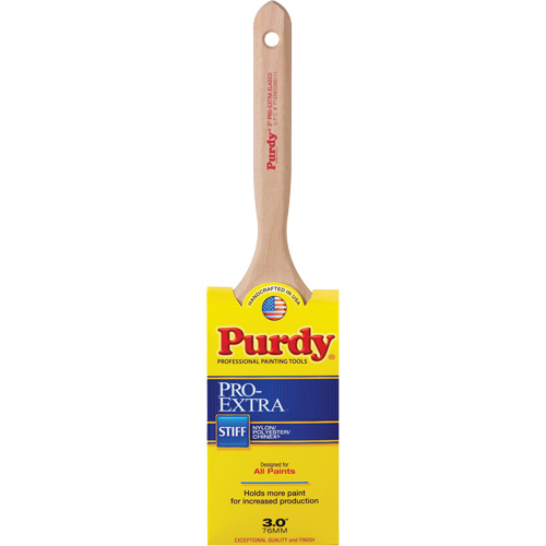 Purdy 144100730 Pinceau Pro-Extra Elasco, Mat&eacute;riau m&eacute;lang&eacute;, Manche Bois, Largeur de 3"
