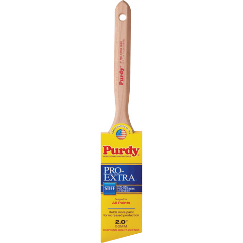 Purdy 144152720 Pinceau Pro-Extra Glide, Mat&eacute;riau m&eacute;lang&eacute;, Manche Bois, Largeur de 2"