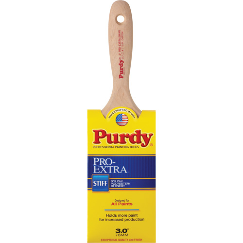 Purdy 144400730 Pro-Extra Swan Paint Brush, Blended Material, Wood Handle, 3" Width