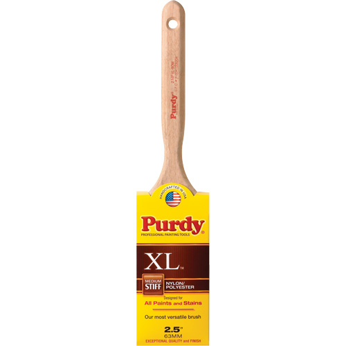 Purdy 144064325 Pinceau XL Bow, Poly/nylon, Manche Bois, Largeur de 2-1/2"