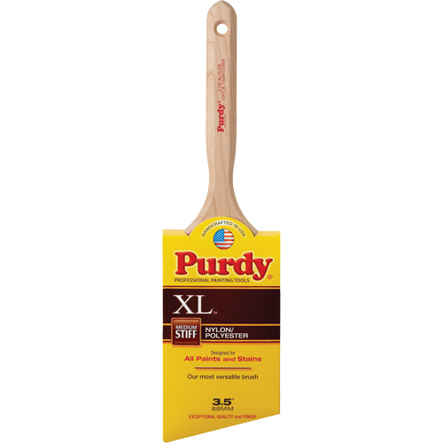 Purdy 144152335 XL Glide Paint Brush, Poly/Nylon, Wood Handle, 3-1/2" Width