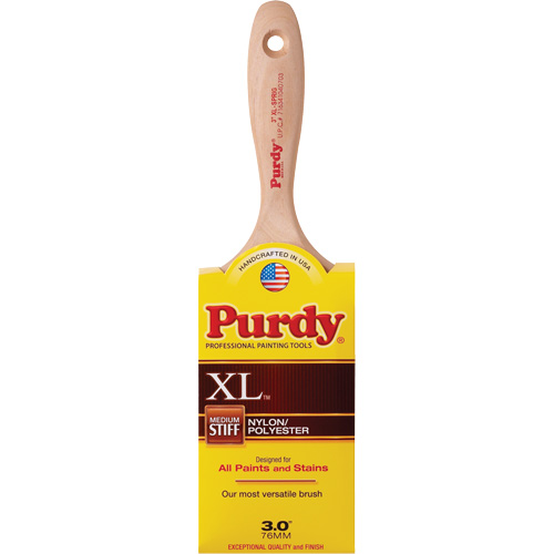 Purdy 144380330 Pinceau XL Sprig, Poly/nylon, Manche Bois, Largeur de 3"