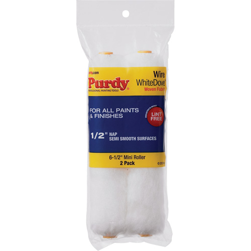Purdy 140605064 Mini rouleau en fil m&eacute;tallique Dove, Nap 12,7 mm (1/2"), 165 mm (6-1/2") l