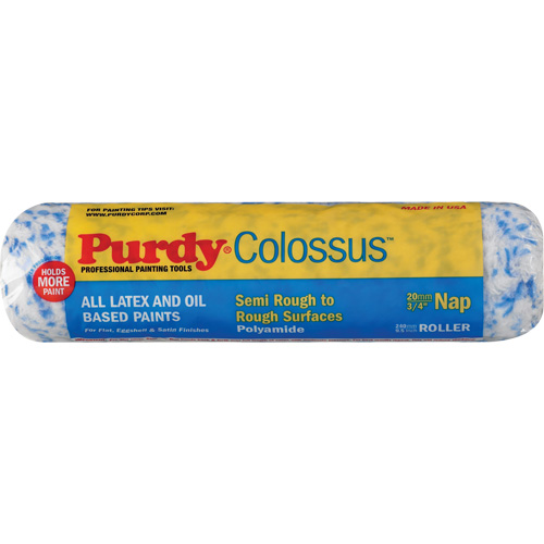 Purdy 140630M94 Colossus Roller Cover, 19 mm (3/4") Nap, 240 mm (9-1/2") L