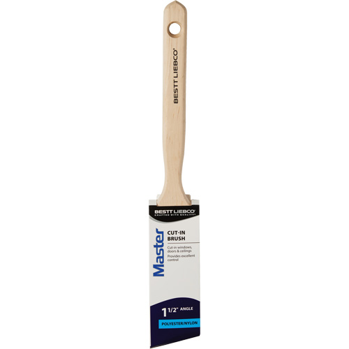Bestt Liebco 552566250 Master Cut-In Brush, Poly/Nylon, Wood Handle, 1-1/2" Width