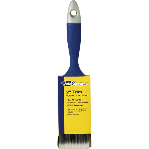 Bestt Liebco 690290200 Quick Solutions Trim Brush, Polyester, Plastic Handle, 2" Width