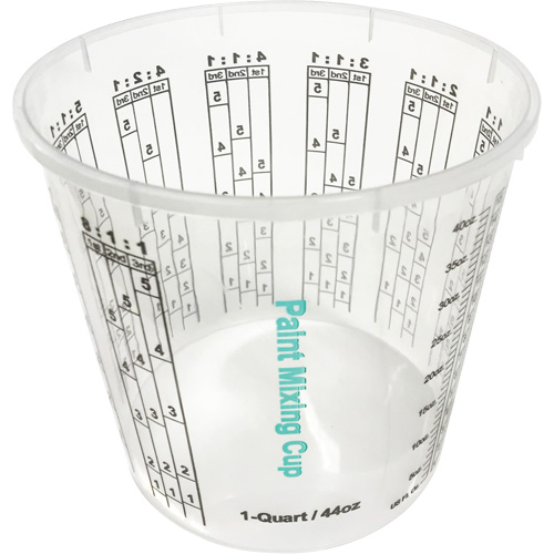 Richard 92121 Plastic Paint Mixing Cup, 1.25 Litres