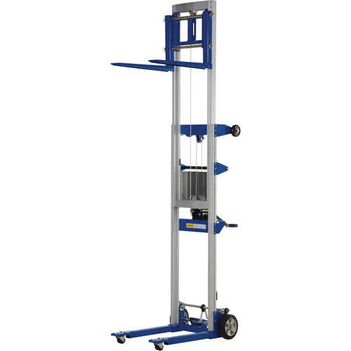 Gerbeur Manuel à Treuil - Capacité 150 Kg - Hauteur Levage 1090 Mm - Pour Entrepôt, Supermarché, Usine