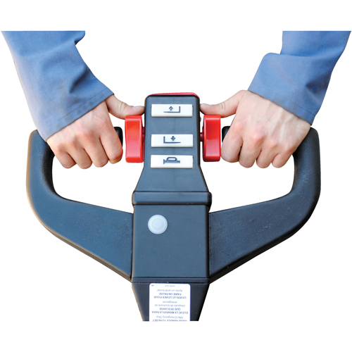 Vestil EPT-2748-45 Transpalette &eacute;lectrique motoris&eacute;, Capacit&eacute; 4500 lb, 48" lo x 30,25" la