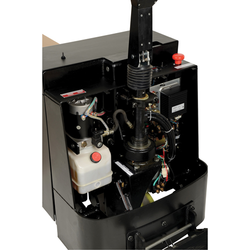 Vestil EPT-2796-45 Fully Powered Electric Pallet Truck With  Stand-On Platform, 4500 lbs. Cap., 96" L x 30" W