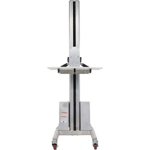 Vestil PEL-88A-D3 Gerbeur &agrave; levage rapide, M&eacute;canisme &eacute;lectrique, Capacit&eacute; de 175 lb, Levage max de 57"