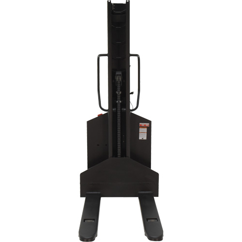 Vestil SLNM-63-FF Gerbeur motoris&eacute; avec m&acirc;t &eacute;troit, Fonctionnement &eacute;lectrique, Capacit&eacute; 1000 lb, Lev&eacute;e max 63"