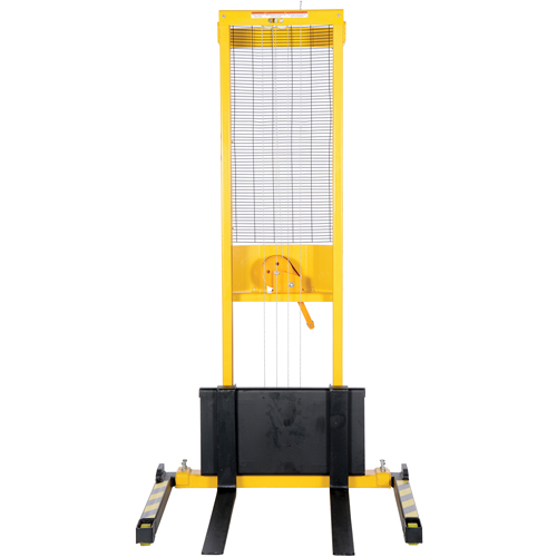 Vestil VWS-770-AA Gerbeur manuel, Fonctionnement Treuil manuel, Capacit&eacute; 770 lb, Lev&eacute;e max 60"
