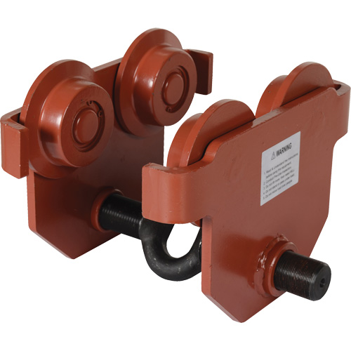 Vestil E-MT-4 Low Profile Manual Trolley, 4000 lbs. (2 tons)