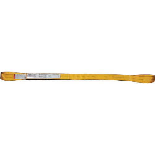 Ben-Mor EE2902Y20T3 Lifting Sling, Double Ply, Double Eye, Type 3, 2" W x 20' L, 6200 lbs. Vertical Cap.