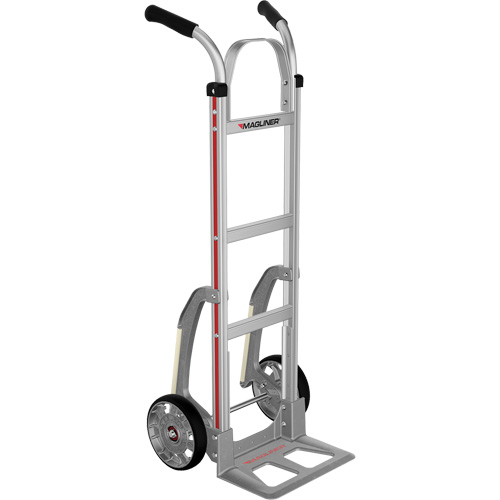 Magliner HMK116AA15 Knocked Down Hand Truck, Dual Handle, Aluminum, 48" Height, 500 lbs. Capacity