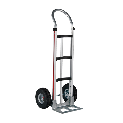 Magliner HMK511AA4V Knocked Down Hand Truck, Continuous Handle, Aluminum, 48" Height, 500 lbs. Capacity