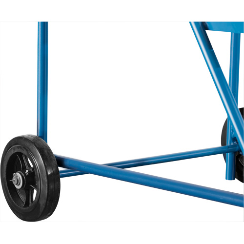KLETON MA614 CSA-Certified Rolling Step Ladder, 4 Steps, 22" Step Width, 37" Platform Height, Steel