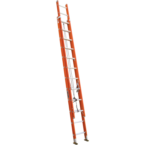 Louisville Ladder FE3224 &eacute;chelles &agrave; coulisse robustes, Cap 300 lb, 21' h, Calibre 1A